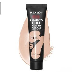 Revlon ColorStay Full Cover Foundation - Sand Beige 110 1.0oz, New, Sealed